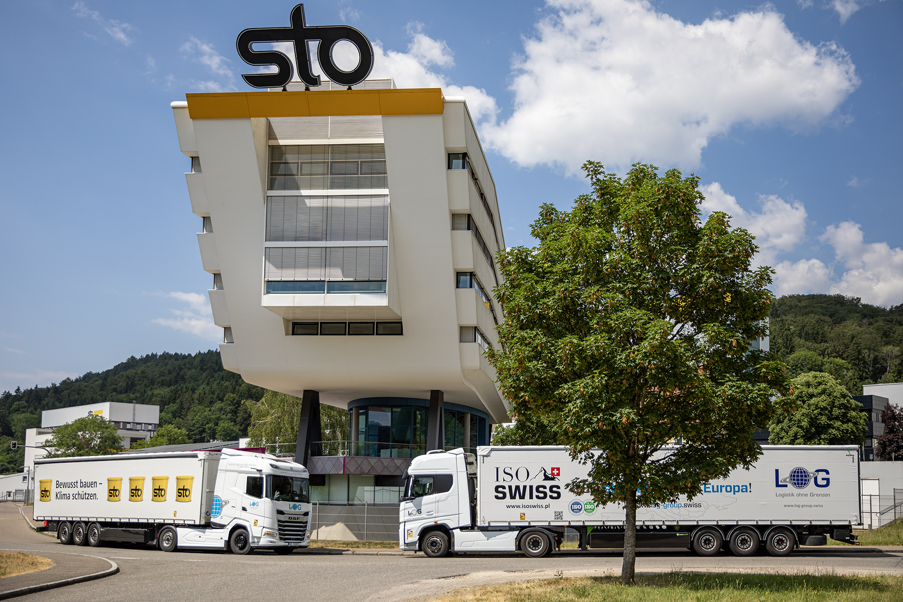 Neue Daf Lkw Erg Nzen Unseren Fuhrpark Log Ag Logistik Ohne Grenzen