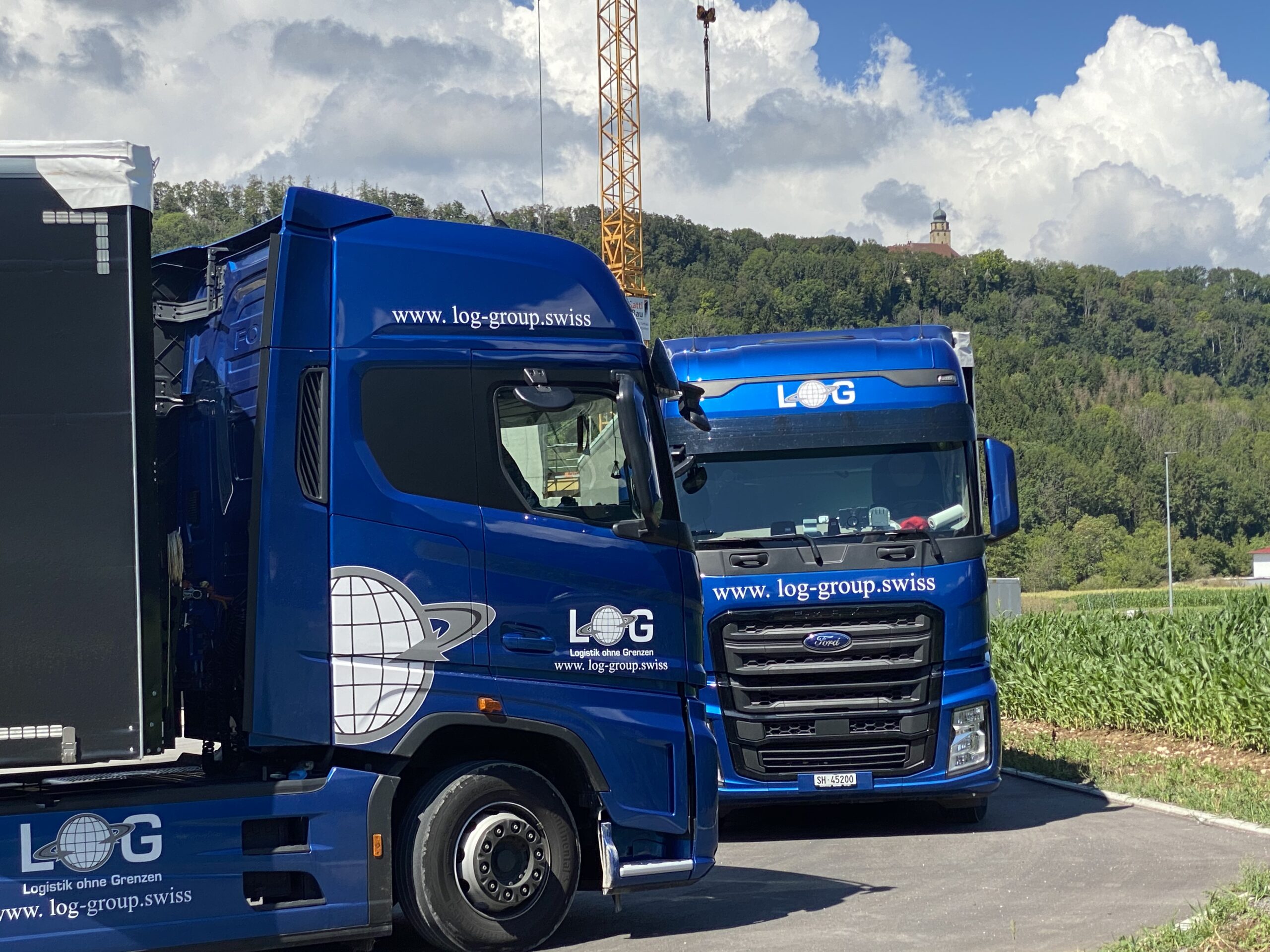 LOG AG Flotten Fotoshooting August 2020 — LOG AG Logistik ohne Grenzen ...